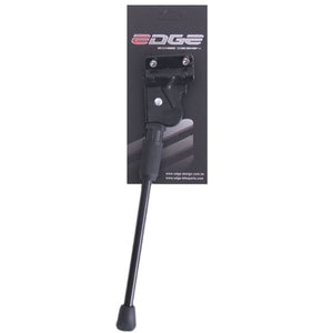Edge zijstandaard 28 40 mm 2 bouts aluminium - zwart