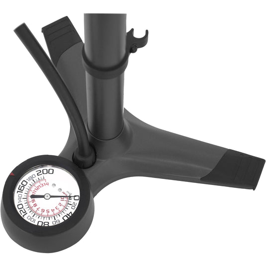 Trivio - fietspomp tyfoon fietspomp hogedruk 14 bar 200 psi aluminium