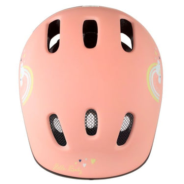 Polisport baby helm happy rainbow xxs 44-48 cm roze