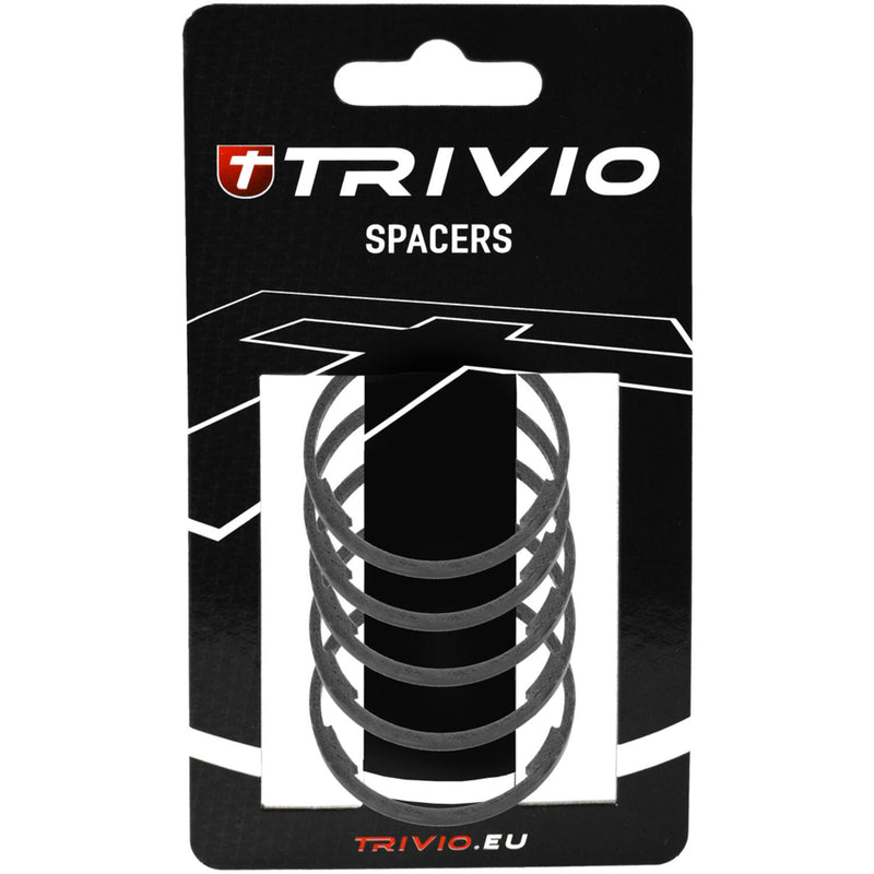 Load image into Gallery viewer, Trivio - spacer 2mm 1-1 8 carbon ud matte - 5 stuks
