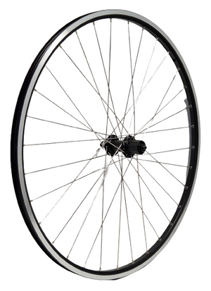 Kgs achterwiel 28 inch (622) velg zw zil centerlock velgrem 7sp uitval