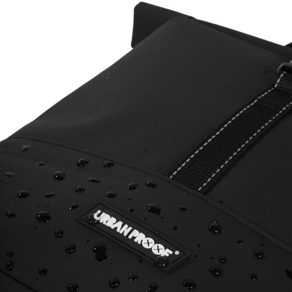 Load image into Gallery viewer, Urbanproof tas double roll up recycle 38l zwart
