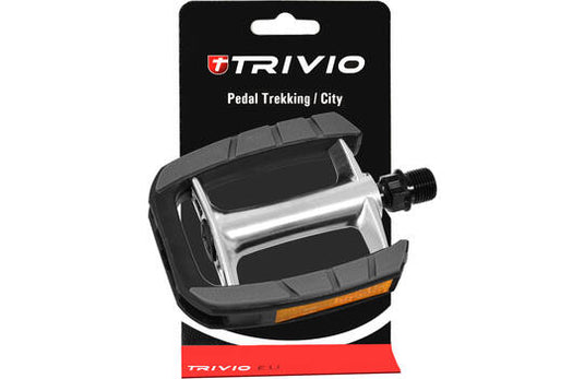Trivio - fietspedalen trekking ultra light anti-slip zwart