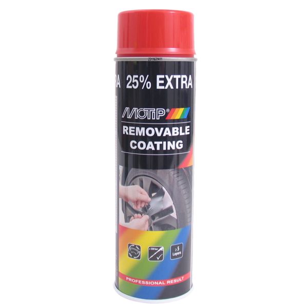 Load image into Gallery viewer, Motip sprayplast - hoogglans rood (spuitbus á 500 ml)
