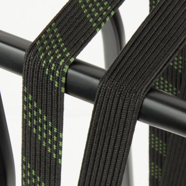 Load image into Gallery viewer, Qibbel widek veiligheidsbinder suv stalen haak 54cm zwart groen
