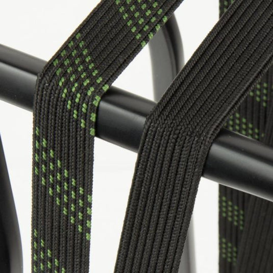 Qibbel widek veiligheidsbinder suv stalen haak 54cm zwart groen