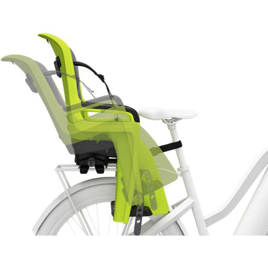 Thule kinderzitje achter ride along 2 voor bagagedragerbevestiging - zen lime