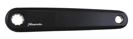 Miranda crank links 160mm delta isis bosch mat zwart