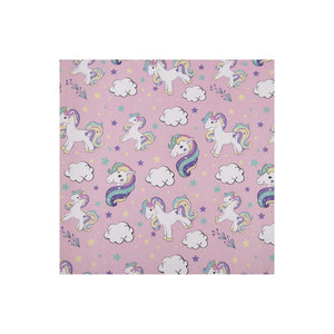 Clayre eef inpakpapier eenhoorn 50x75 cm 3 rollen roze