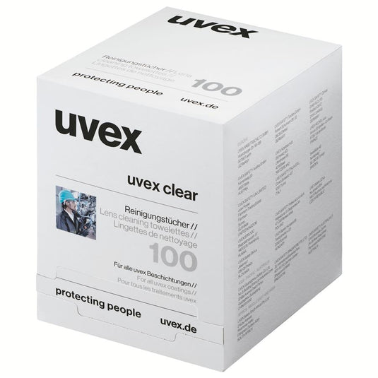 Uvex 9963-005 dispenser brillendoekjes (100st)