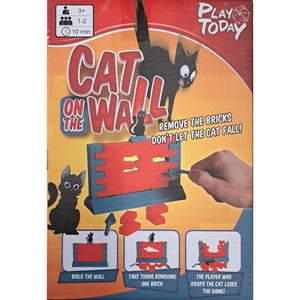 Play today cat on the wall spel 15x14cm