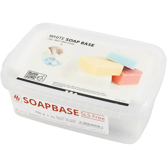 Creativ company witte zeep basis, wit, 1 kg