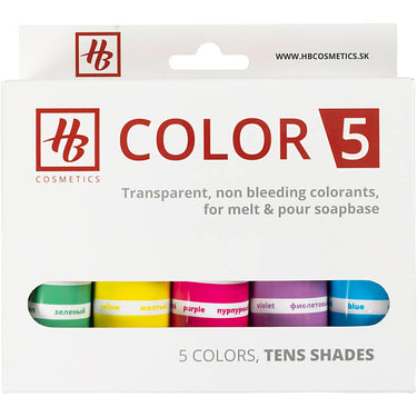 Creativ company http: www.cchobby.nl zeepverf-diverse-kleuren-5x30-gr-1-doos