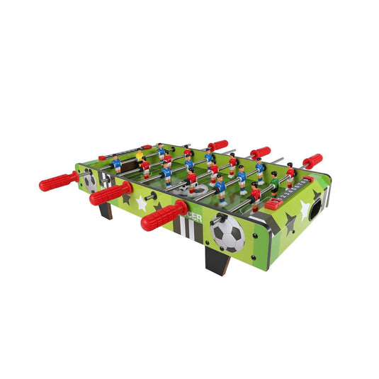 Play today voetbaltafel 9 tegen 9 met 2 ballen 59,5x30,5x13,5cm