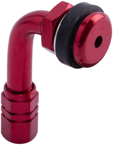 Spec-x haakse ventiel rim valve 90 degrees red