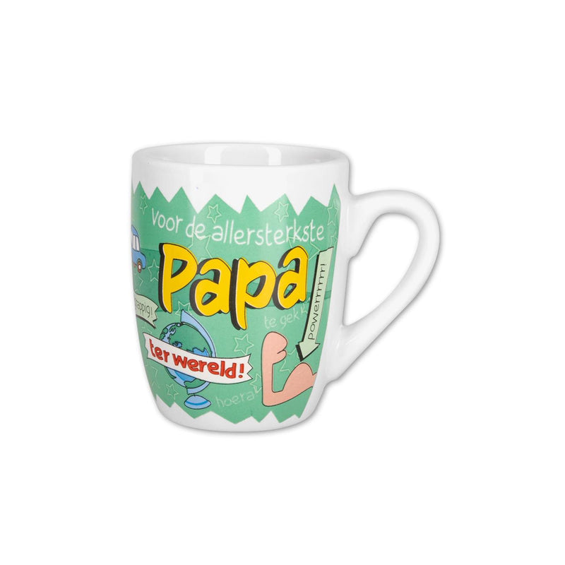 Laden Sie das Bild in Galerie -Viewer, Paperdreams cartoonmok - papa 2 - keramiek 440ml
