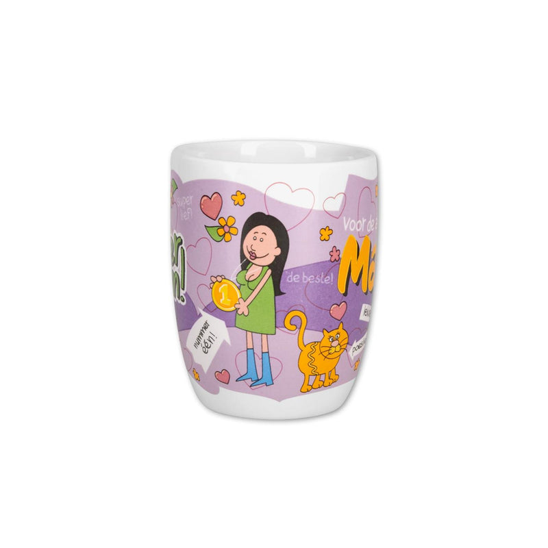 Laden Sie das Bild in Galerie -Viewer, Paperdreams cartoonmok - mama 2 - keramiek 440ml
