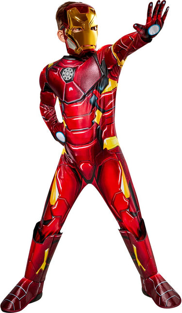 Rubies - iron man premium kids (maat s)
