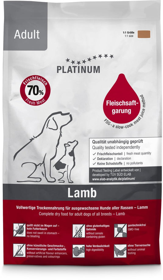 Platinum adult 1,5kg | lamb