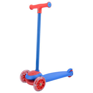 Alert - step scooter - driewieler - blauw rood