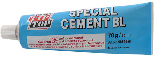 Tricircle solutie tiptop speciaal cement blauw 70gr