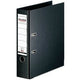 Ordner falken chromocolor a4 80 mm pp (polypropeen) zwart 2-rings 1 stuk