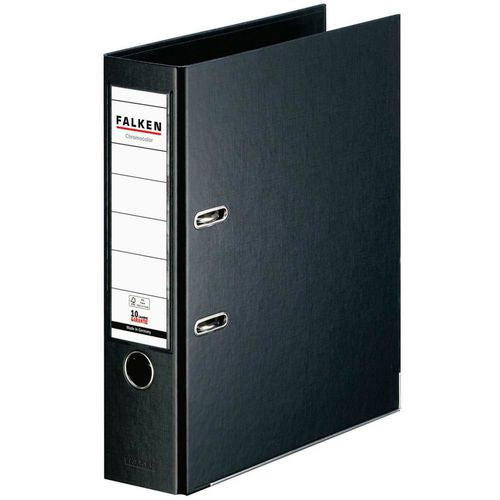 Ordner chromocolor falken 11285400 a4 zwart