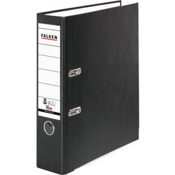 Falken ordner a4 80 mm zwart 2 ringen karton recycled