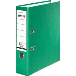 Falken ordner a4 80 mm groen 2 ringen karton recycled