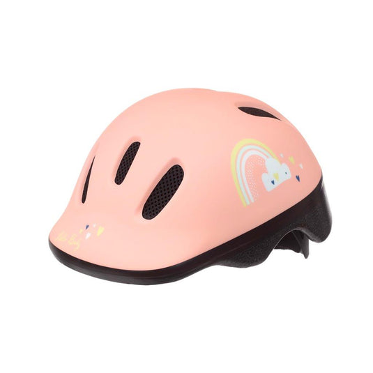 Polisport baby helm happy rainbow xxs 44-48 cm roze