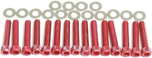 Tnt motordeckelschraubensatz screw set engine cover piaggio 50 red