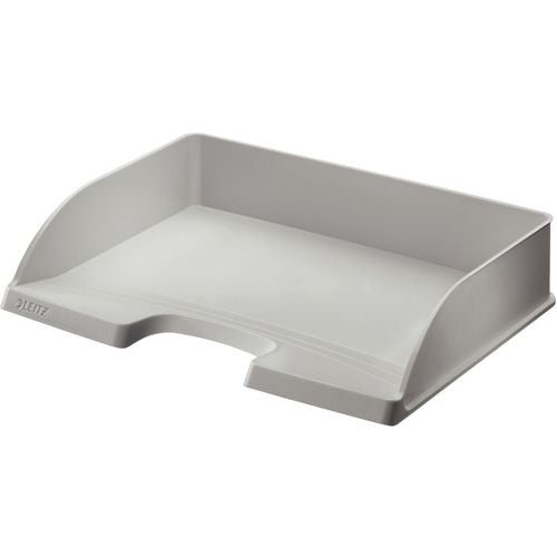 Brievenbakje leitz a4 polystyreen grijs
