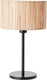 Brilliant wimea - tafellamp - e27 max 1x42w - zwart nature