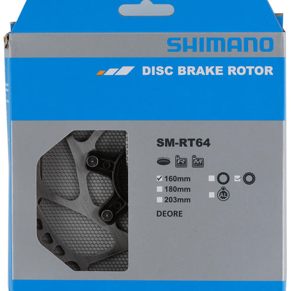 Shimano Deore remschijf 160mm centerlock SM-RT64