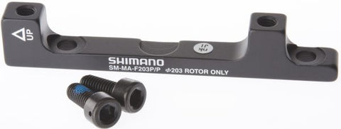 Schijfremadapter Shimano van PM remklauw naar PM vork frame