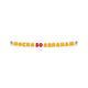 Paperdreams letter banner - abraham 50