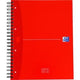 Notitieboek oxford essential dsp a4 4-gaats insteekvak assorti