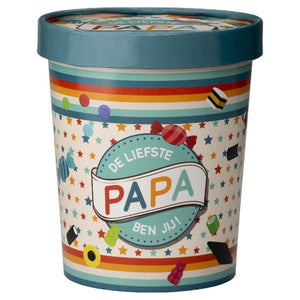 Paperdreams snoepbeker ø12x14cm - papa
