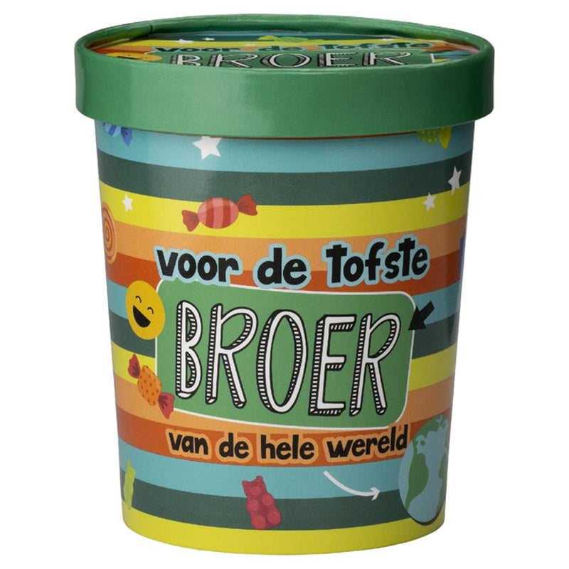 Load image into Gallery viewer, Paperdreams snoepbeker ø12x14cm - broer
