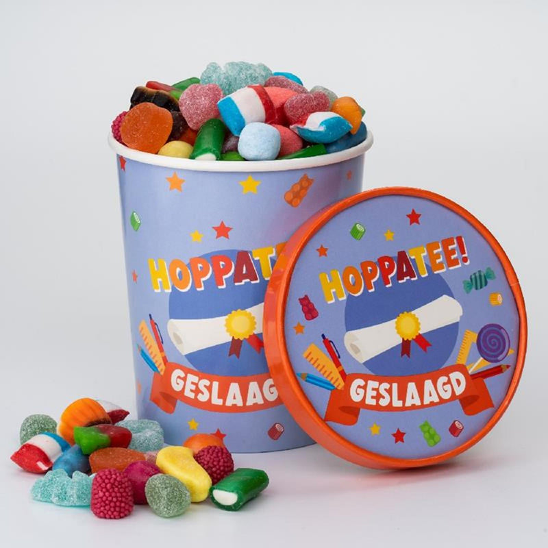 Load image into Gallery viewer, Paperdreams snoepbeker ø12x14cm - geslaagd school
