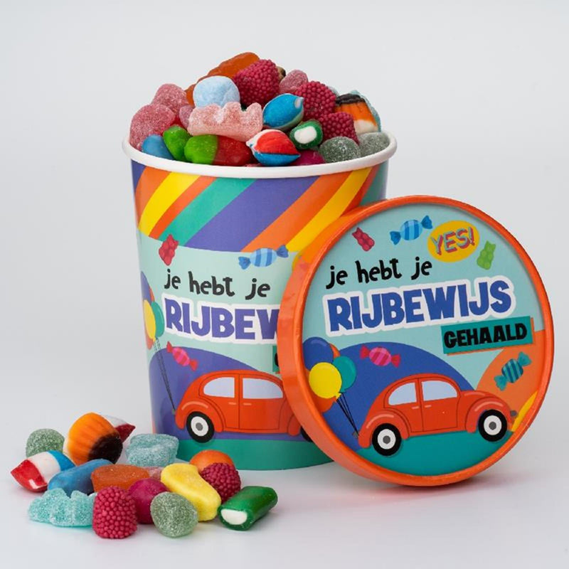 Load image into Gallery viewer, Paperdreams snoepbeker ø12x14cm - rijbewijs
