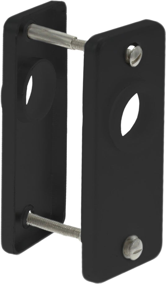 Starx patentrozet aluminium â€“ zwart