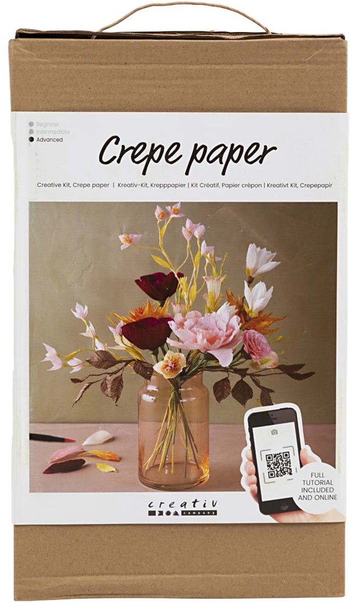 ギャラリービューアに画像をロードする, Creativ company hobbyset crepepapier bloemen boeket
