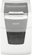 Leitz iq autofeed 100+ small ofice stille papierversnipperaar p5 - micro snippers - tot 100 vel - 34l - wit
