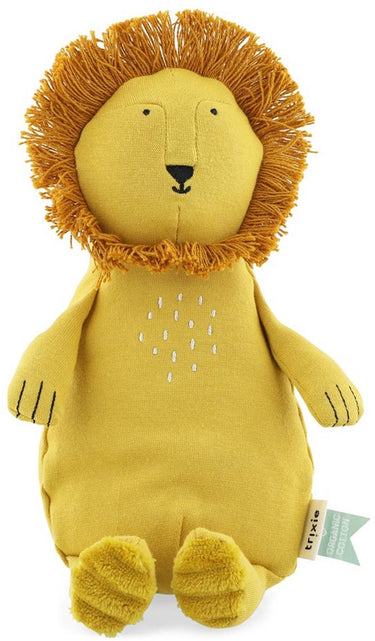 Trixie knuffel - mr. lion - dieren pluche - leeuw - eerste knuffel voor baby - 100% biologisch katoen - klein