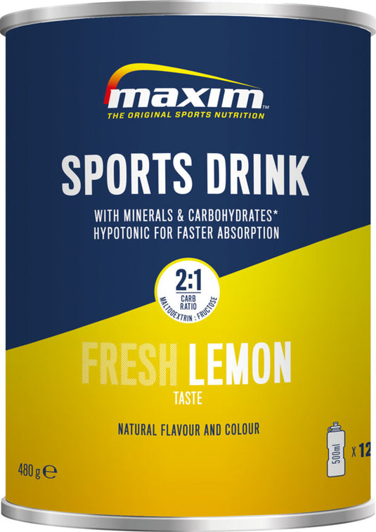 Maxim sports drink fresh lemon 480gr