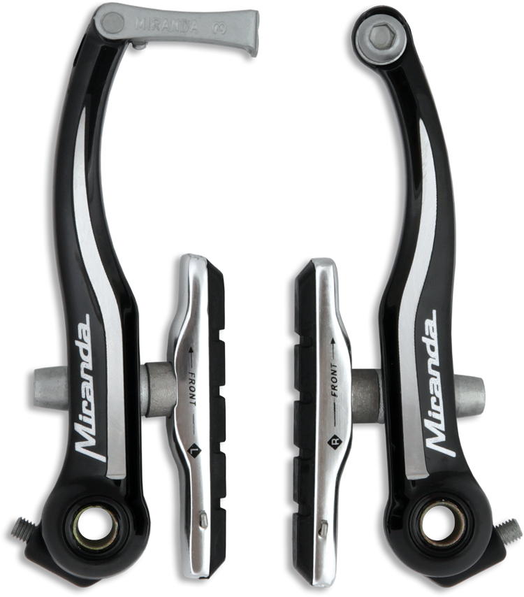 Load image into Gallery viewer, Miranda V-brake Sirius Mat-Zwart Universeel voor of achter
