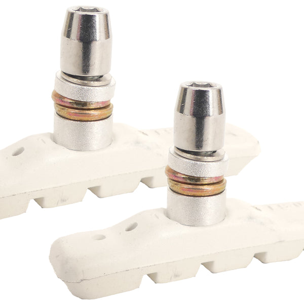 Remblokset Edge V-brake 72mm - Wit - (werkplaatsdoos = 25 sets)