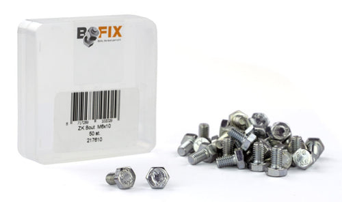 Bofix zeskantbout m6x10 (50st)