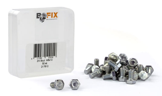 Bofix zeskantbout m6x10 (50st)